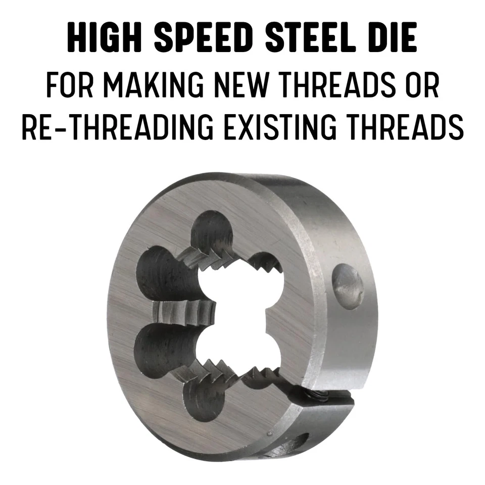 m20 X 1.5 2"OD High Speed Steel Round Die, DWT Series - Image 2 of 4