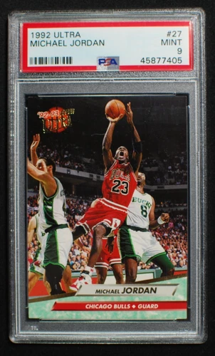 🌟 MICHAEL JORDAN - 1992-93 Fleer Ultra HOF GOAT #27 - PSA 9