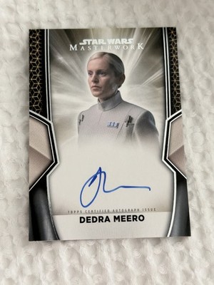 2025 Topps Star Wars Masterwork Denise Gough Dedra Meero Autograph #A-DM