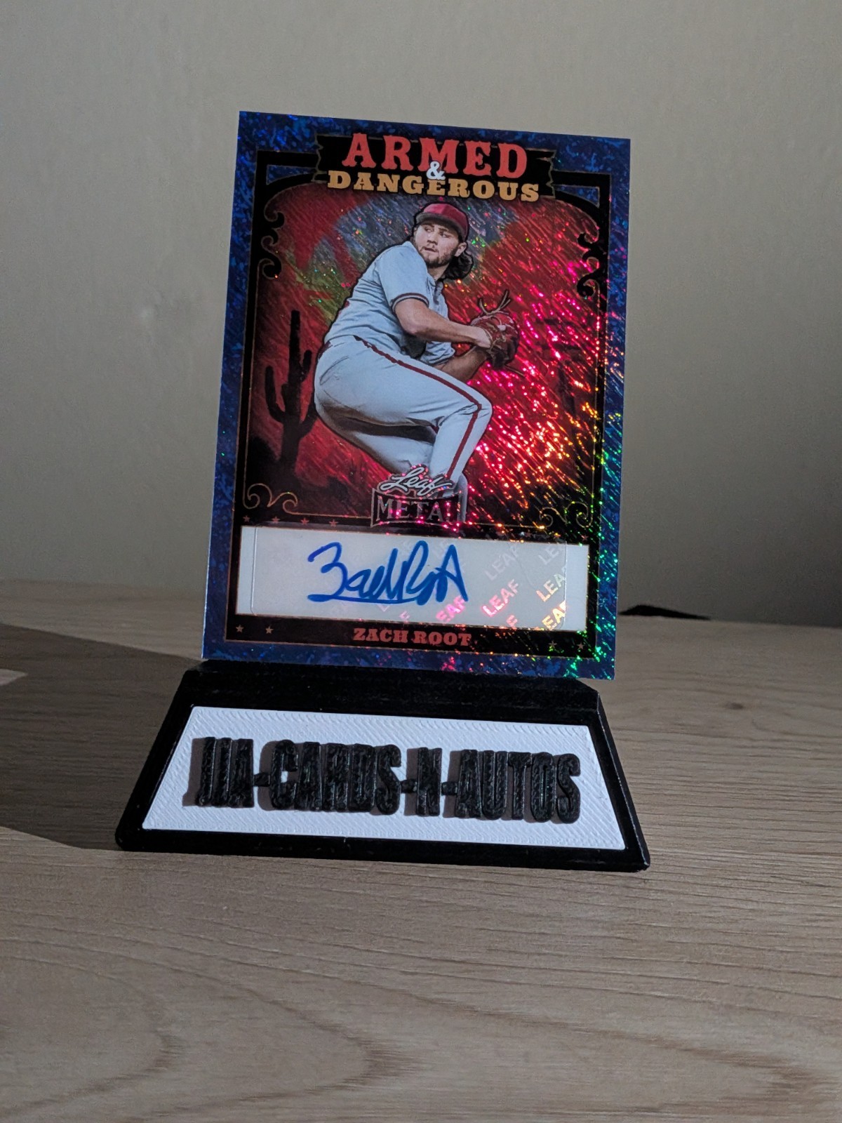2026 Leaf Metal Zach Root Auto /5 Los Angeles Dodgers