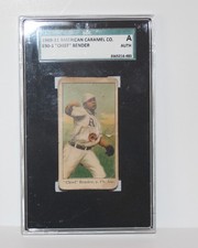 1909-11 American Caramel E90-1 Chief Bender
