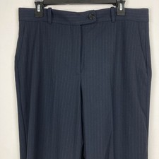 Mango Women's Size 10 Wide Leg Crepe Dress Pants Black New With Tags E071090