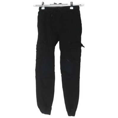 Denimology, Cargohose, Größe: 140, Schwarz, Baumwolle/Elasthan/Polyester #Y73