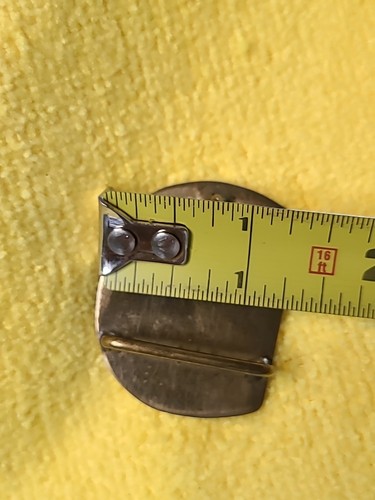 VTG 70s Bronze Belt Buckle Totem Haida Beaver Pacific NW Indigenous Peoples Art - Picture 4 of 8