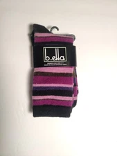 b.ella - Woman's tall socks - purple - Cashmere blend - Made in USA **D6**
