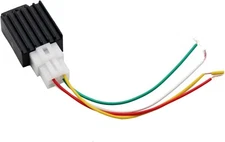 12V 4 Pin Voltage Rectifier Regulator (Half wave) Half wave 