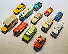 Corgi Husky : Job Lot x 12 - Cars & Commercial Spares - Original Vintage (ref43)