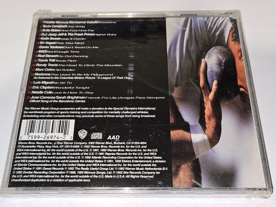 Barcelona Gold CD 1992 Olympics 17-Song Compilation Freddie Mercury *NEW/SEALED* - Image 2 of 4