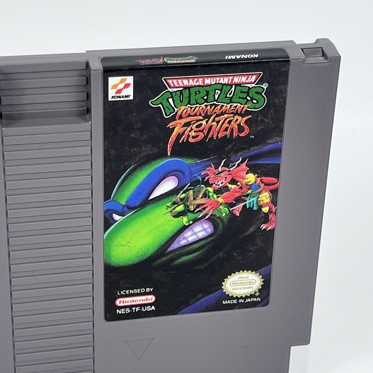 TMNT Teenage Mutant Ninja Turtles Tournament Fighters Nintendo NES
