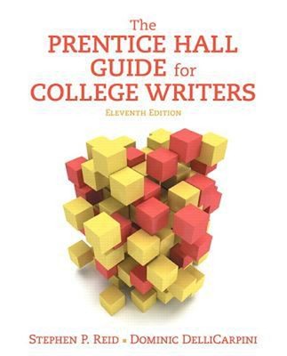 The Prentice Hall Guide for College Writers Paperback