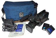 SONY DSR-300 DVCAM Shoulder Camcorder W/ Carrying Bag, Charger, Cassette Tested