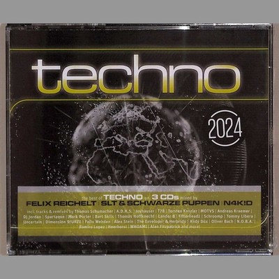Various / TECHNO 2024 (3CD) / Zyx Music / ZYX 83123-2 / 3CD