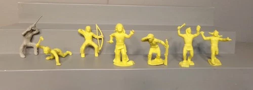 Marx Ft. Dearborn Playset 45 mm Indian Lot Original