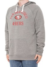Fanatics Men  s San Francisco 49ers Gray Logo Hoodie Sweatshirt XL NFL Football