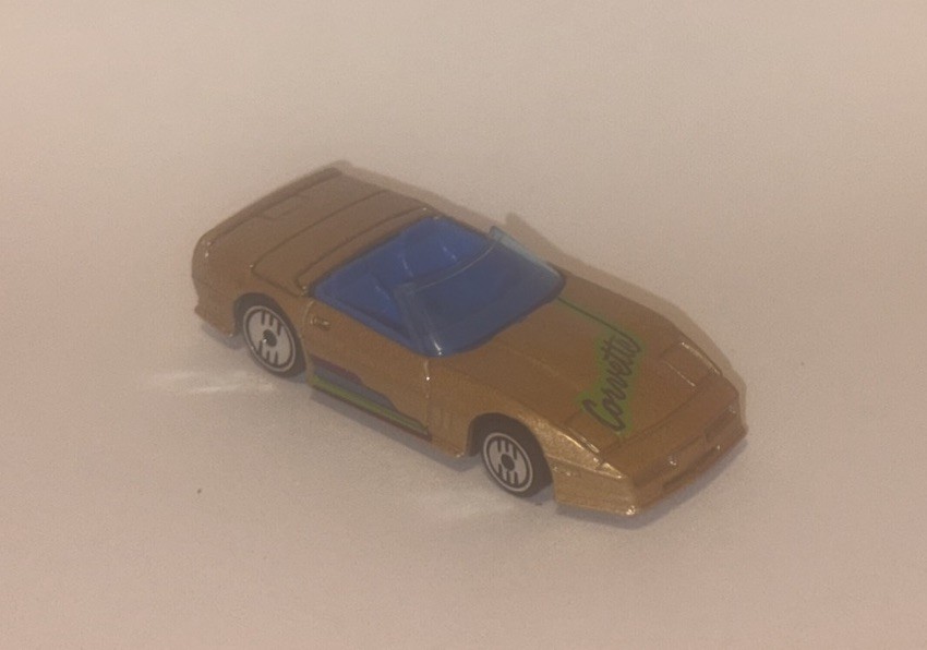 HOT WHEELS Loose Custom Corvette (FROM 1993 25th ANNIVERSARY 5 PACK)