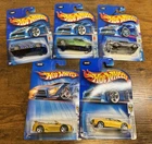 Hot Wheels Cars Lot Of 5 Vintage Vehicles Circa 2003 / 2004