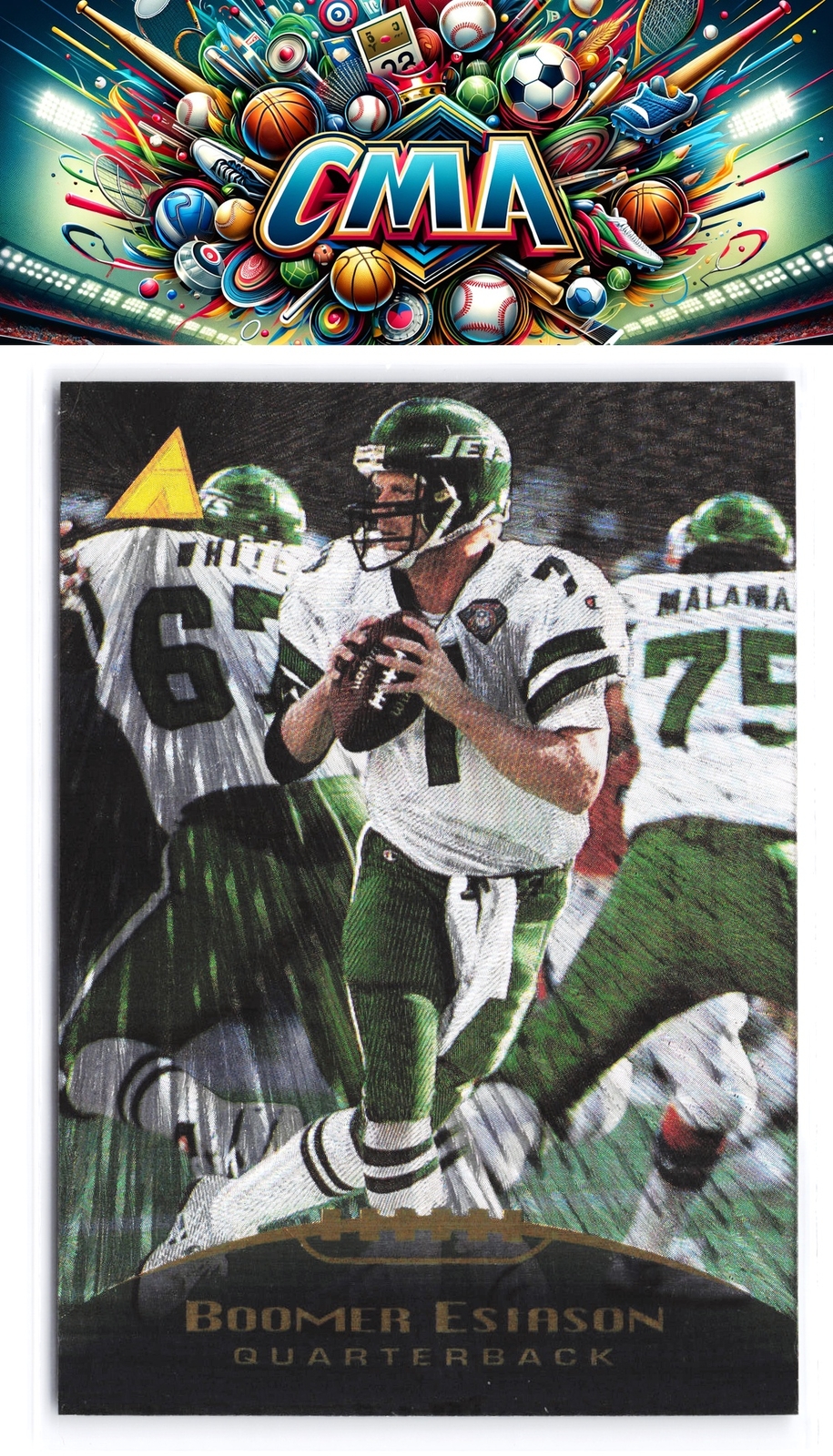 1995 Pinnacle #147 Boomer Esiason Trophy Collection