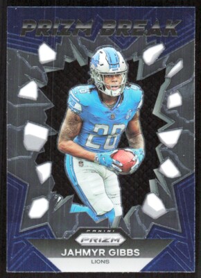 2023 7616B PANINI PRIZM BREAK Jahmyr Gibbs Rookie Detroit Lions