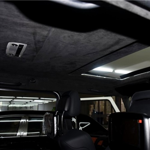Foam Backed Vehicle Roof Lining Fabric Headliner Faux Suede Luxury Look Restore - Picture 11 of 17