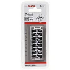 Bosch PH1 PH2 PH3 PZ2 PZ3 25mm Screwdriver Bit Set Impact Control 2608522323