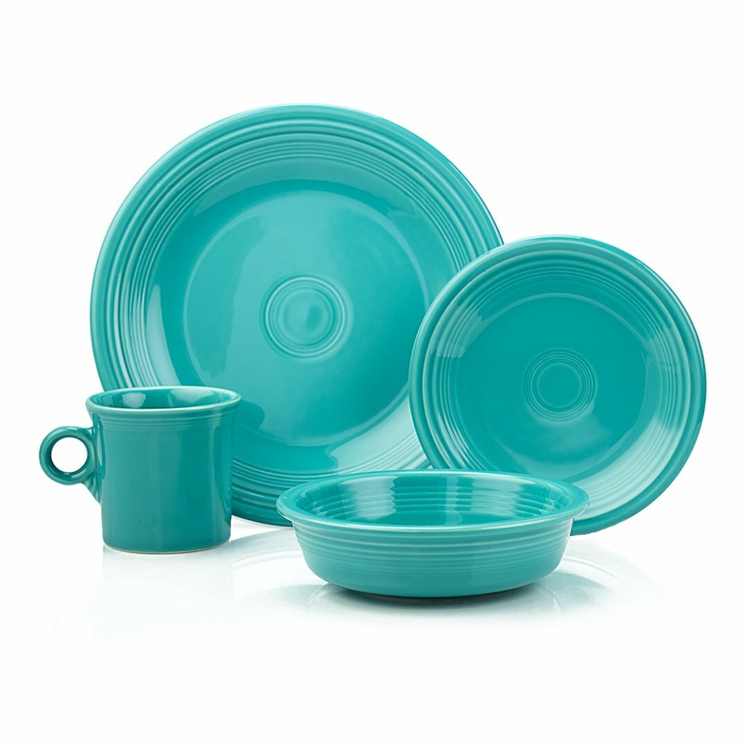 Fiesta&reg; 16-Piece Classic Dinnerware Set | Vivid Meadow