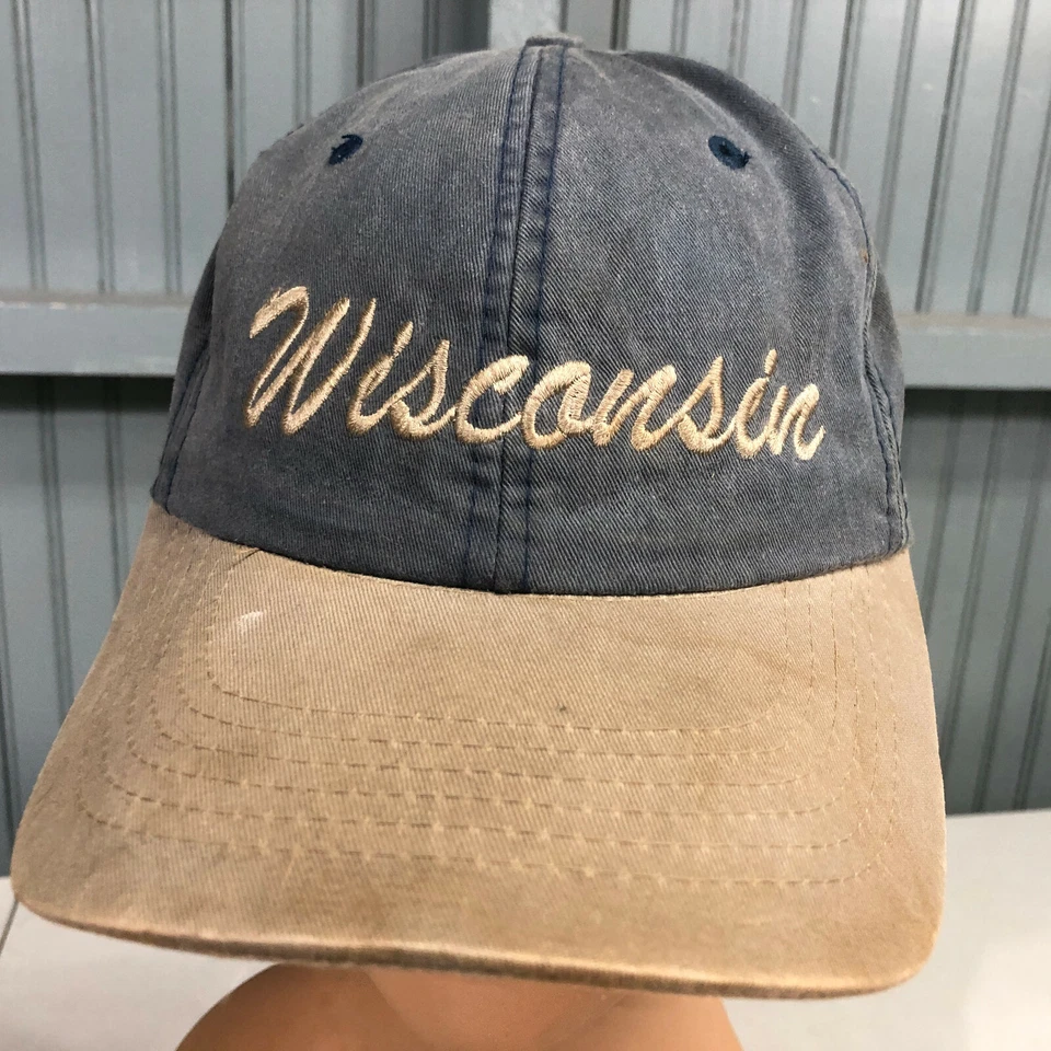 Бейсболка регулируемая хлопковая Wisconsin Script - Изображение 2 из 4