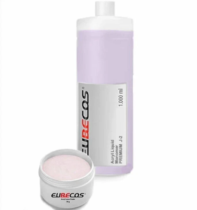 EuBeCos Liquido Acrilico J-2 PREMIUM VIOLETTA Monomeri UV Bloccante 100 ml 1 L 3,785 L - Immagine 2 di 3