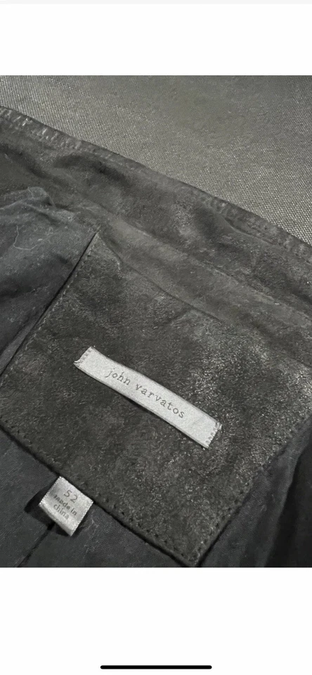 John Varvatos Collection Hookandbar Suede Jacket. 52/42/L. $1898 - Image 4 of 4