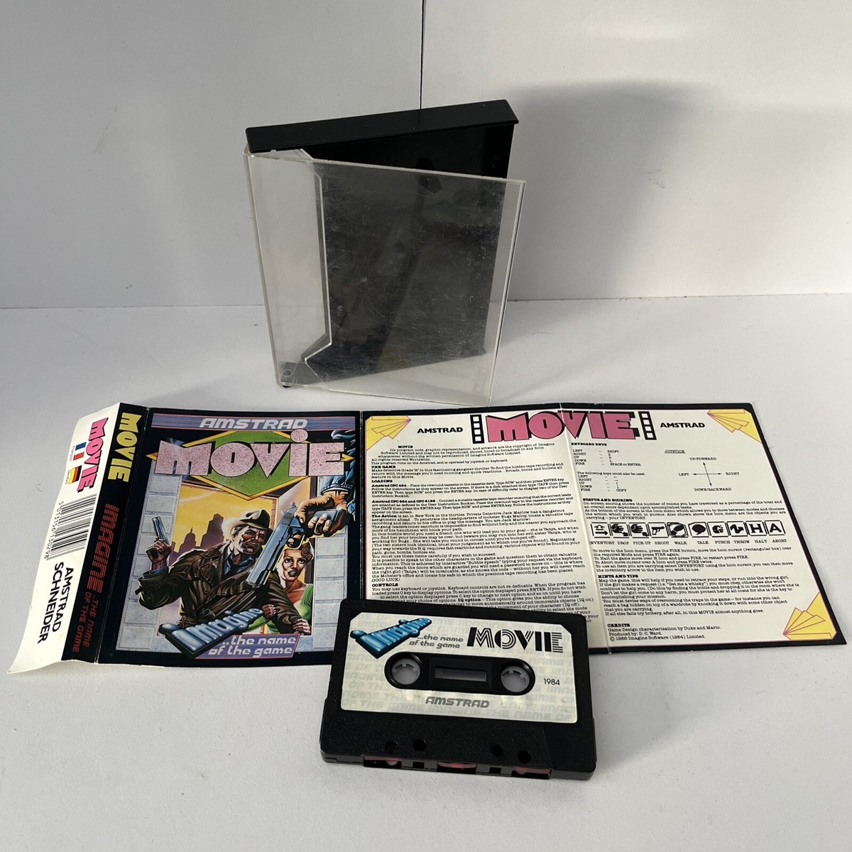 FREDDY HARDEST EN Manhattan Sur Dinamic Very Rare Amstrad Cpc 464 472