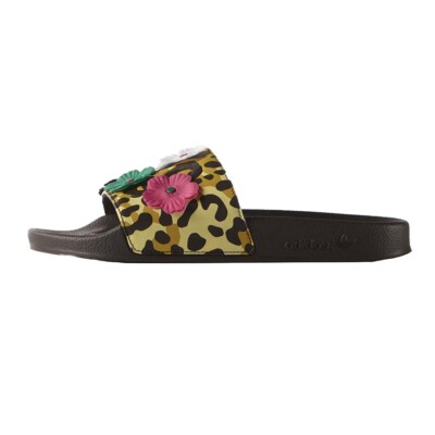 Adidas S77797-C Pantoffel J.Scott Adilette Leopard - Unisex Pantoffel
