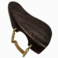 5pcs Ear-shape Violin Chinrest Ebony Wood,new Model Chin Rest for 4/4 Violin