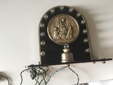 altarino Madonna di Pompei con lampadine vintage usato anni 50-60