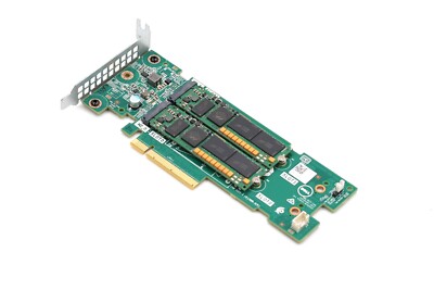 Dell Boss 2x M.2 Boss SSD PCIe Adapter W/2x 240GB SSD Dell P/N: 072WKY 0TC2RP