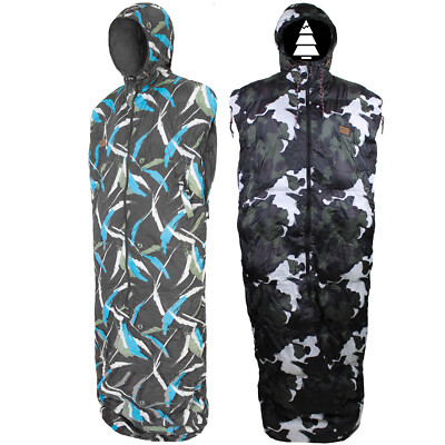 Picture Sleepen Schlafsack mit Kapuze Sleeping Bag Loungewear Sitzsack Überwurf