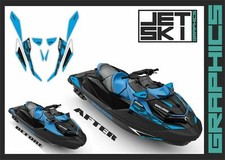 SEADOO RXT 230 for 2019 decals set GRAPHICS kit stickers wrap sky blue jet ski