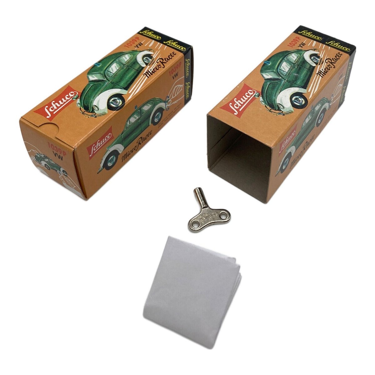 【限定セール】Schuco Micco Racer No1029VW Bulli SCHUCO MICRO Racer Wind Up Car, 1041 — Made In West GERMANY