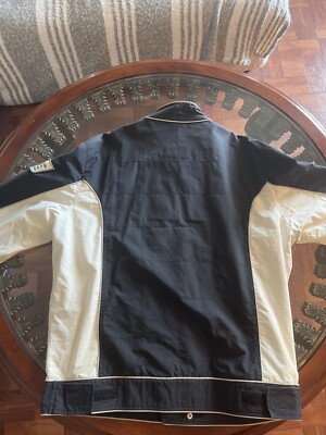 ENYCE VINTAGE 1990'S RACING JACKET BLACK PERFORMANCE SYSTEMS