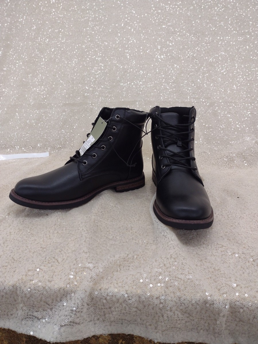 GoodFellow & Co Mens Jeffrey Combat Boots Black size 11 | eBay display picture 2