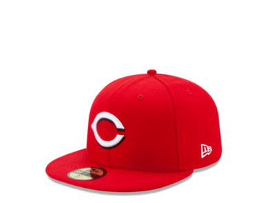 New Era 59FIFTY Cincinnati Reds Fitted Cap, Style# 70361070, Size 7 1/2