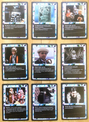 EINZELNE KARTEN - Dr Who CCG-Karten NM/M - Doctor Who - MMG Ltd (1996)