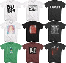 Pre-Sell Bush Music Rock Band Licensed T-shirt 