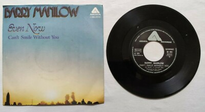 BARRY MANILOW 7'' EVEN NOW 45 GIRI VINYL ITALY 1978 ARISTA 3C00660606 NM/NM