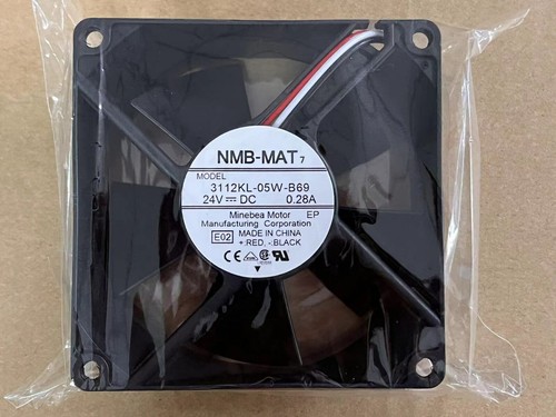 NMB-MAT 3112KL-05W-B69 E01 E00 DC 24V 0.28A 3-Wire 80*80x32mm Server Cooling Fan - Bild 14 von 15