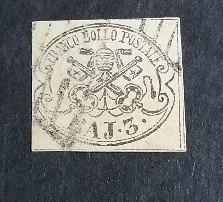 ITALY(ROMAN STATES)-Will the real Scott 4A or B or 4C stand up (used)