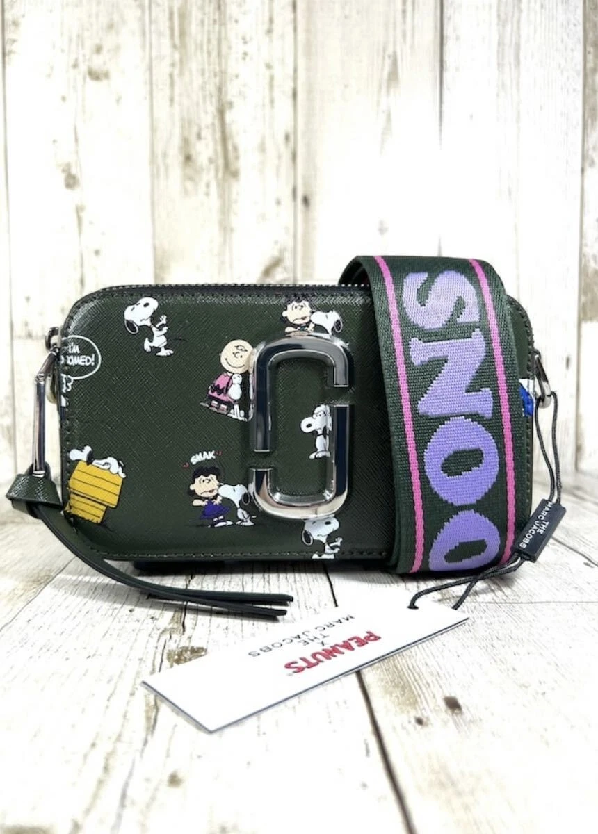 MARC JACOBS Snoopy Collaboration Camera Bag 316 Snapshot Bag Green F/S  Japan