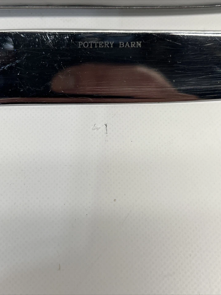 Cuchillos Pottery Barn x 7 “Nuevo Hueco Francés” Por Wallace Plata Inoxidable 9.5” Foto 4 de 4