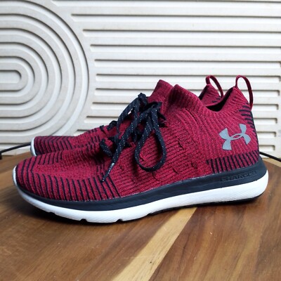 Under Armour Womens Sz Slingflex Rise Red Running Shoes
