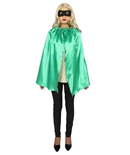 Unisex Child Superhero Party Cape with Mask Set, - Image 3 of 4