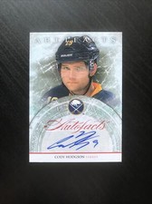 2012-13 Upper Deck Artifacts Autofacts Cody Hodgson #A-CH Auto