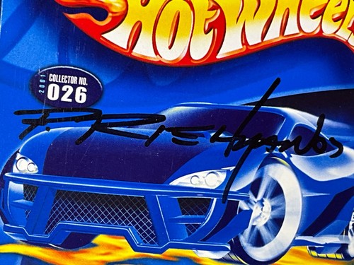 I10-39 HOT WHEELS FIRST EDITIONS - 1971 PLYMOUTH GTX - AUTOGRAPHED PHIL RIELMAN - Picture 4 of 12